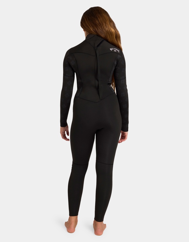 Billabong - Girls 8 to 16 3/2mm Absolute Core Back Zip Wetsuit