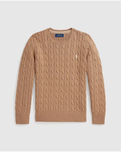 Polo Ralph Lauren - Cable-Knit Cotton Sweater - Teens