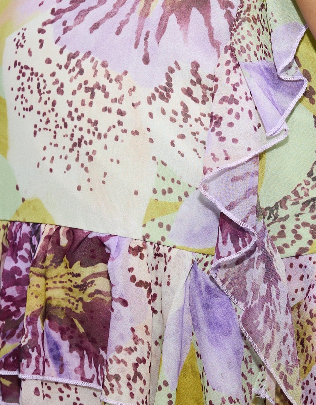 Dazie - Orchid Ruffle Mini Dress