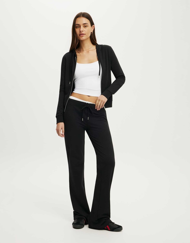 Cotton On Body Active - Sculpt Fleece Bootleg Sweatpant