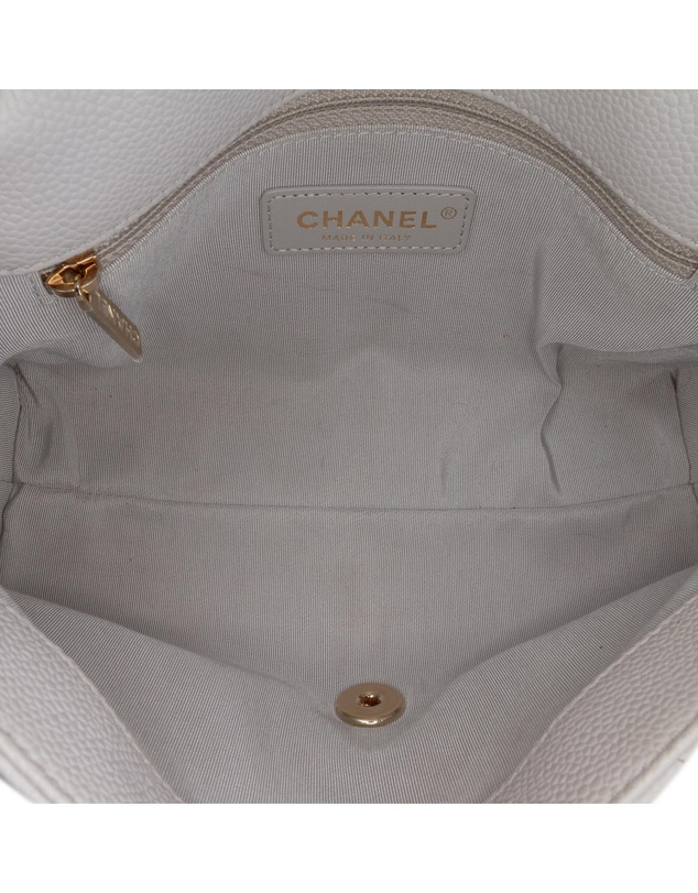 Pre-Loved by Azura Reborn - Pre-Loved Small Stitched Caviar City Walk Flap