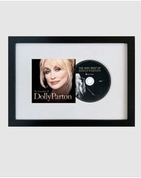 iWorld - Dolly Parton-The Very Best Of Dolly Parton CD Framed Album Art