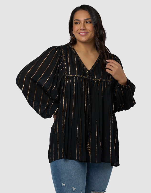 The Poetic Gypsy - Moonlit Reverie Blouse