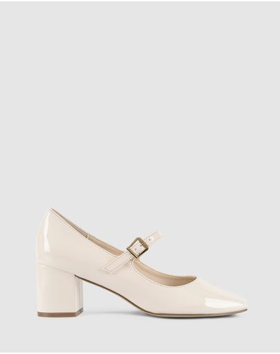 Bone White Patent