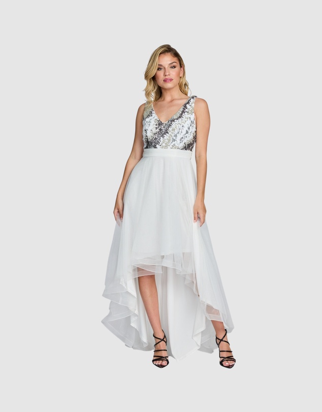 Romance by Honey and Beau - Esme High Low Dress