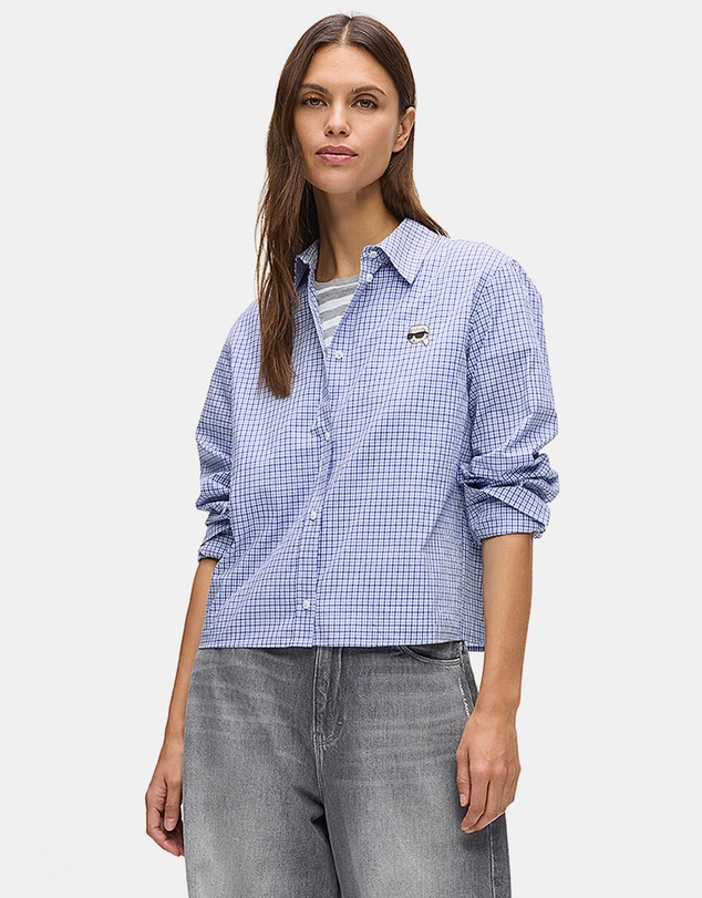Karl Lagerfeld - Ikon Checked Shirt