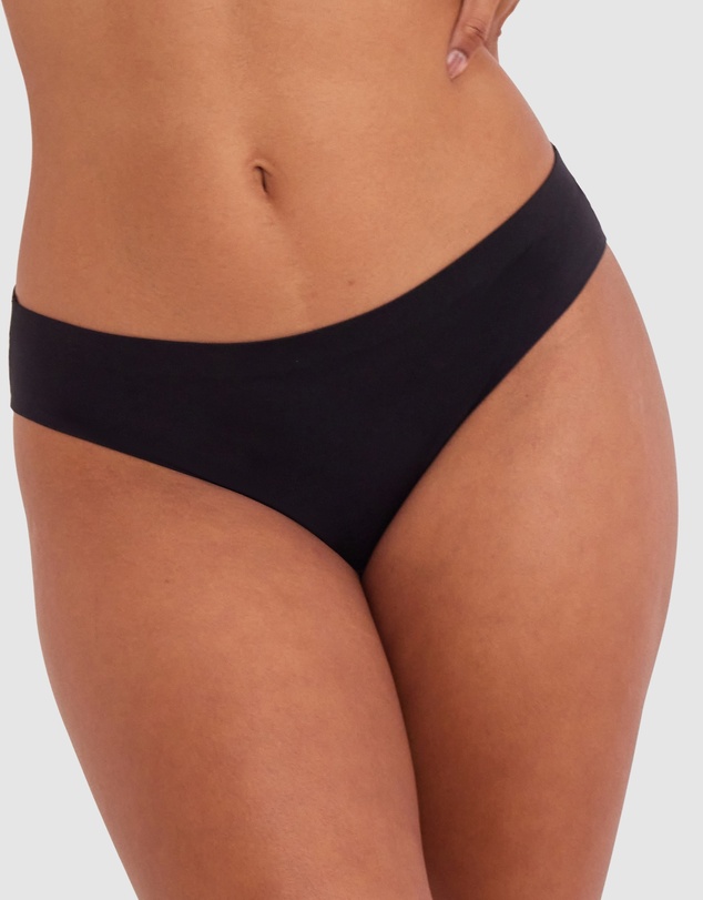 Bras N Things - Body Bliss Brazilian Knicker - Black