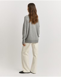 Toorallie - Drop Shoulder Mock Neck