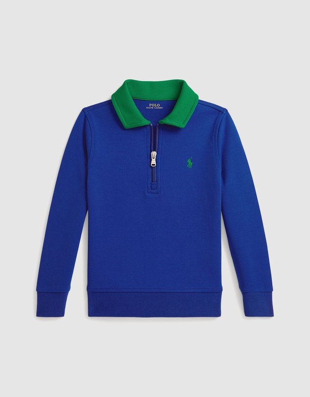 Polo Ralph Lauren - Double-Knit Collared Sweatshirt - Kids