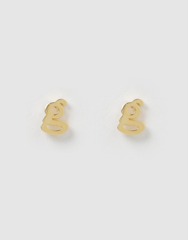 Izoa - Little Letter G Stud