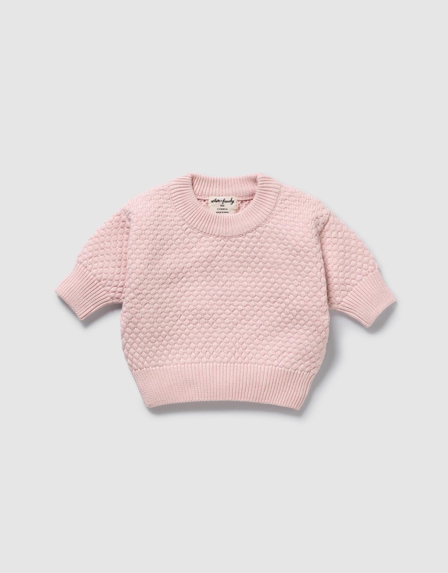 Wilson & Frenchy - Organic Knitted Bubble Jumper - Babies