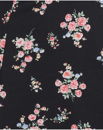 Petal & Pup - Savani Maxi Dress - Black Floral