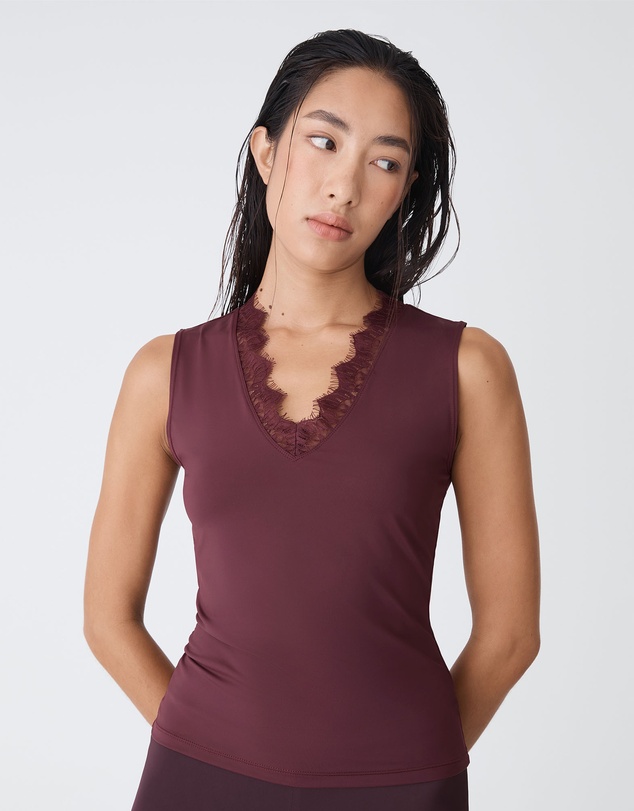 Forcast - Greer Lace Trim Cami