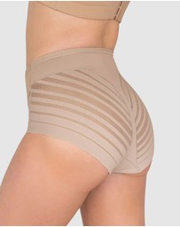 Leonisa - Lace Stripe Undetectable Seamless Shaping Brief