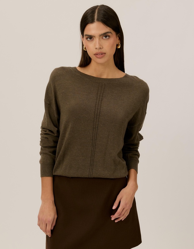 Tussah - Grace Boat Neck Jumper