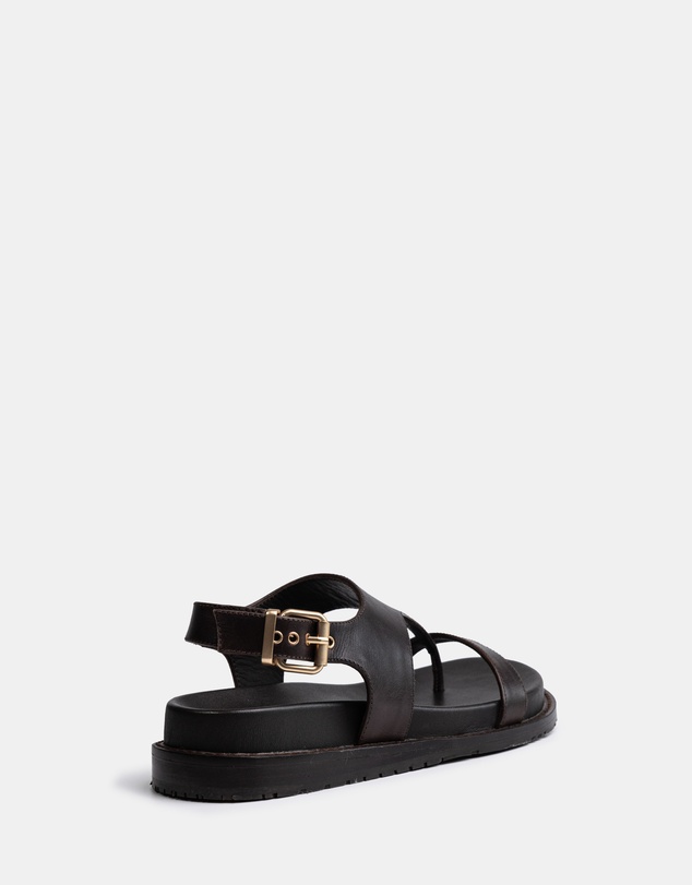 Wittner - Anina Pebble Leather Footbed Sandals