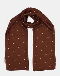 Morgan & Taylor - June Light-Weight Scarf in Brown