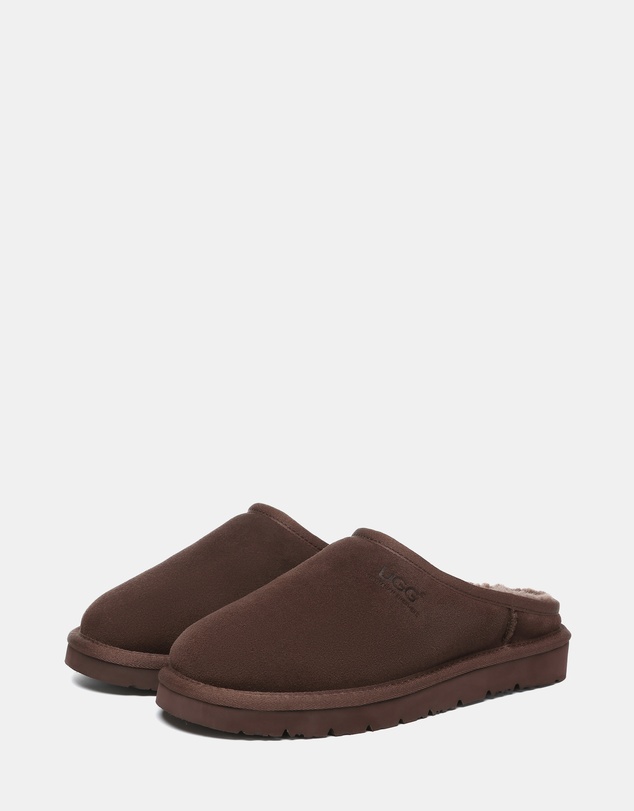 EVERAU - Australian Shepherd Ugg Nano Classic Slipper Cow Suede Upper House Shoes