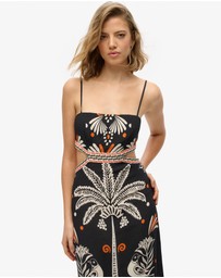 Superdry - Statement Cut-Out Maxi Slim Fit Dress