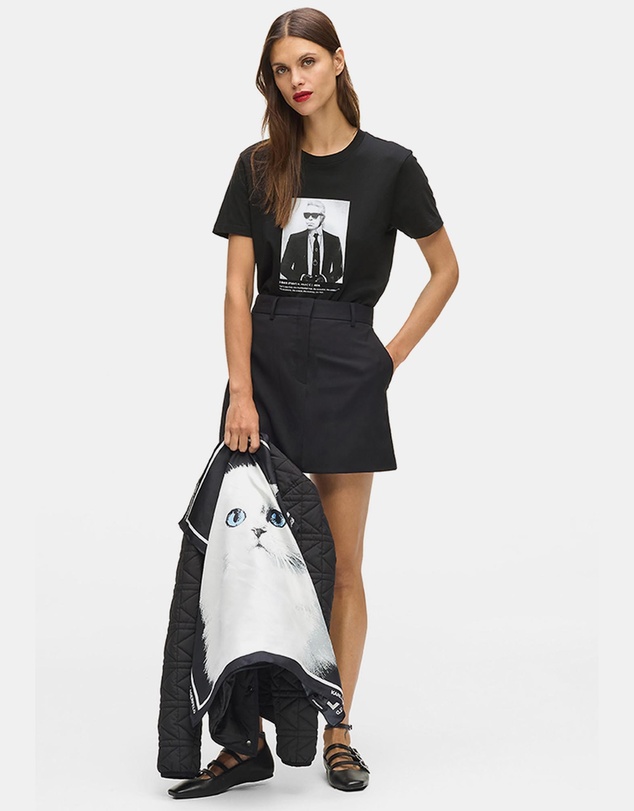 Karl Lagerfeld - Portrait T-Shirt