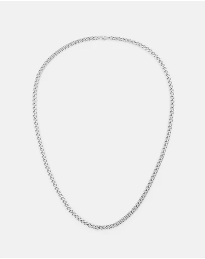 Daniel Wellington - Ellipse 4mm Cuban Chain Necklace 50cm