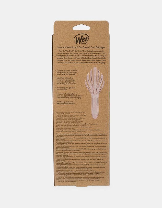 Wet Brush - Wetbrush Go Green Curl Detangler Brush - Pink