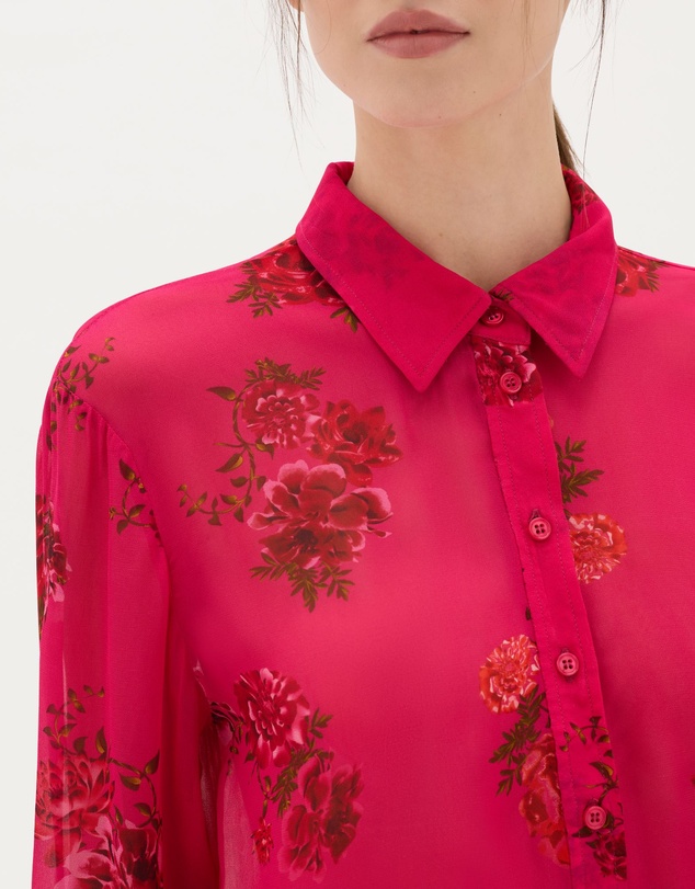 Muma World - Magenta Bloom Classic Shirt