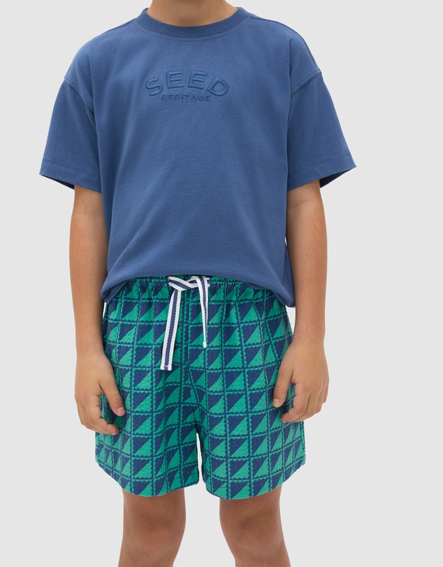 Seed Heritage - Geometric Print Short