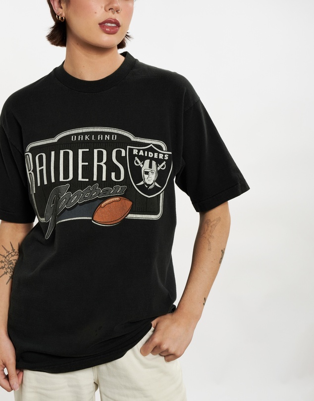 Vintage by The Real Deal - Pre Loved - 90s NFL Oakland Raiders Tee