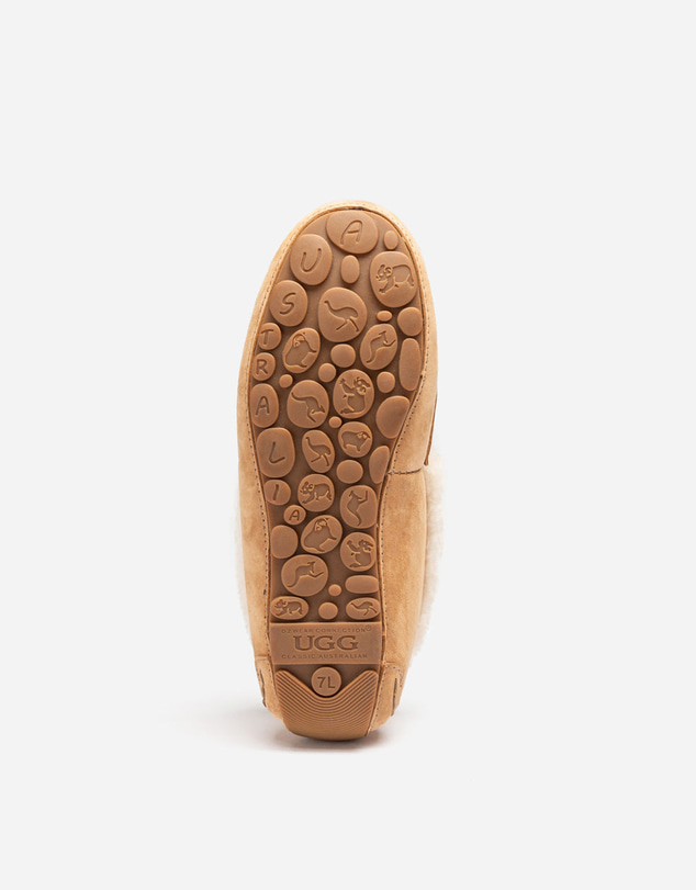 Ozwear Connection Uggs - Violet Shearling Moccasin