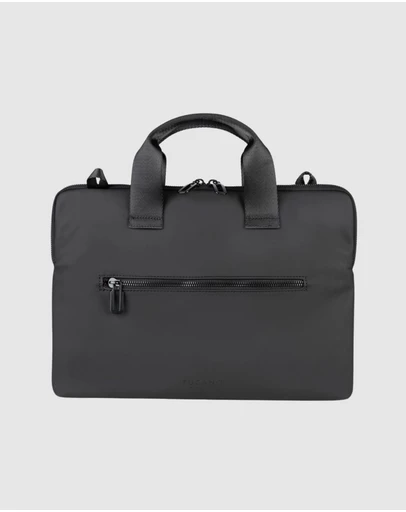 Tucano - Tucano Gommo Super Slim Laptop Bag Black Fits 13-14 Inch Laptops Rainproof Fabric