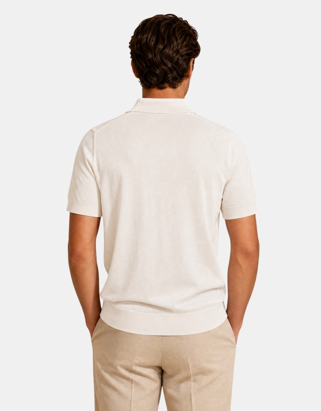 Henry Bucks - MCKINNON & CO Silk Cotton Polo