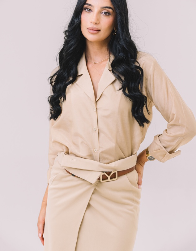 Youmsara - The Aurelle Silk Blouse
