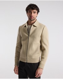 Calibre - Milano Knit Jacket Stone