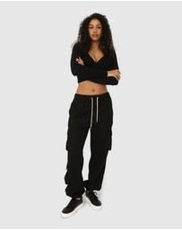 Belle & Bloom - Perfect Match Cargo Trackpants