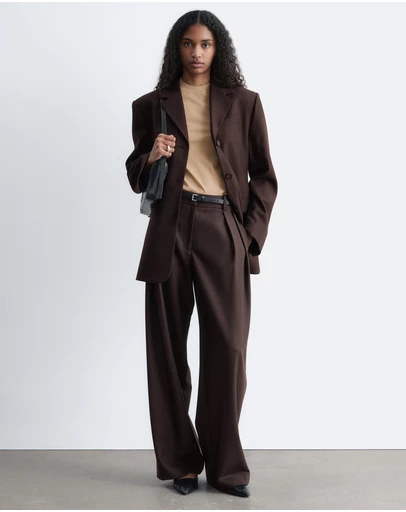 & Other Stories - Wool-Blend Tailored Trousers