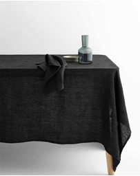 Aura Home - Vintage Pure Linen Tablecloth
