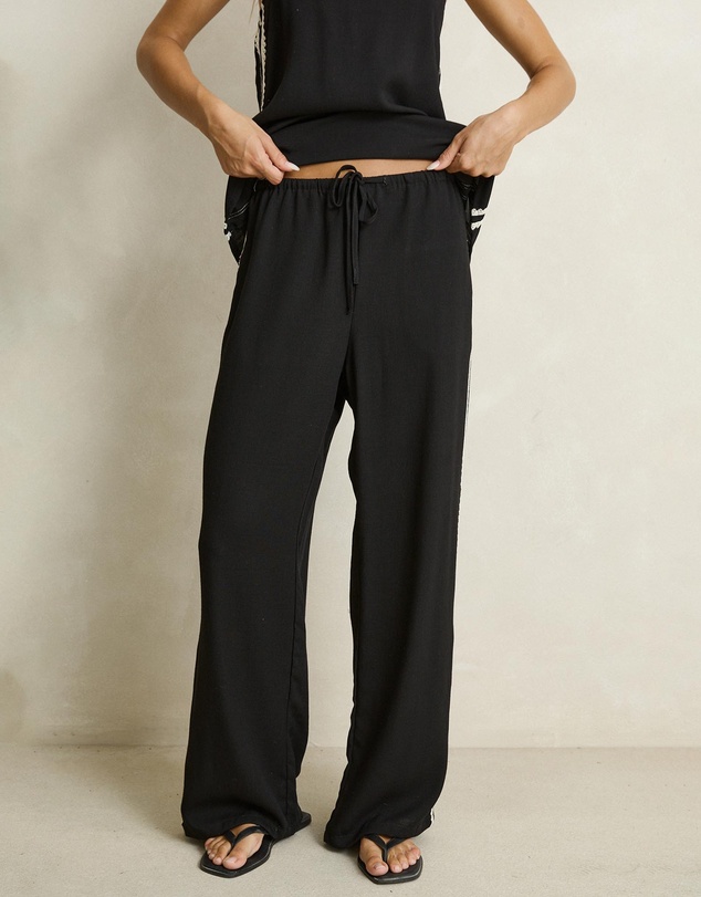 Rhythm - Linen Lace Track Pants
