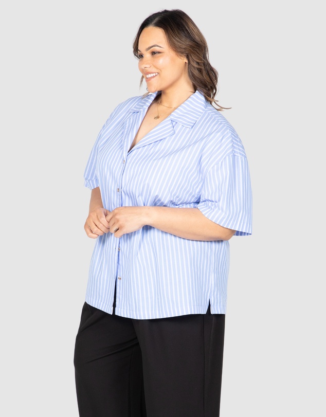 Love Your Wardrobe - Julia Stripe shirt