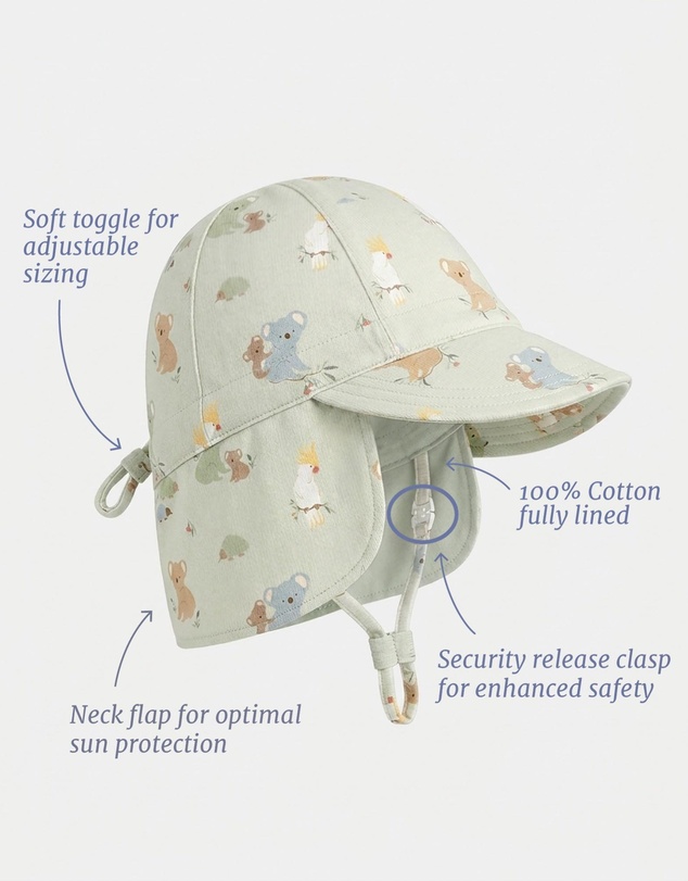 Toshi - Arcadia Flap Cap - Babies-Kids