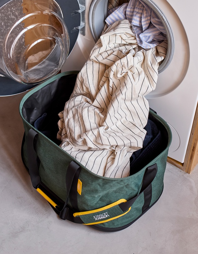 Joseph Joseph - Hold-All™ Outdoor Green Collapsible 45L Laundry Basket