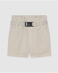 DKNY - Shorts + Belt Set - Kids-Teens