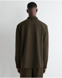 COS - Relaxed Boiled-Wool Overshirt