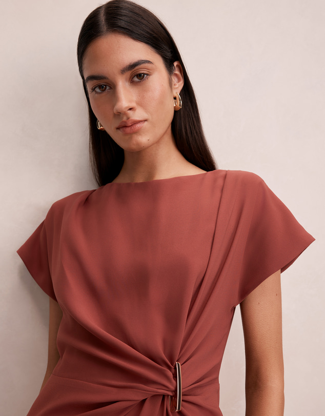 Forever New - Wren Hardware Detail Midi Dress