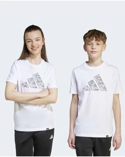 adidas Sportswear - Camo Graphic T-Shirt - Kids-Teens