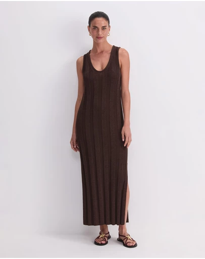 Sportscraft - Josie Tape Yarn Knit Maxi Dress