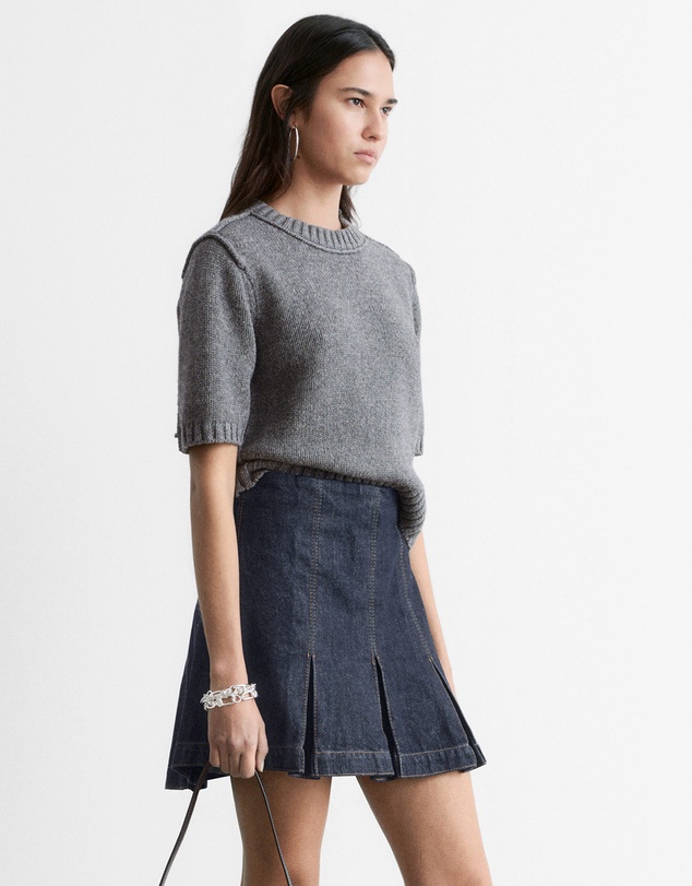 & Other Stories - Rib-Knit T-Shirt
