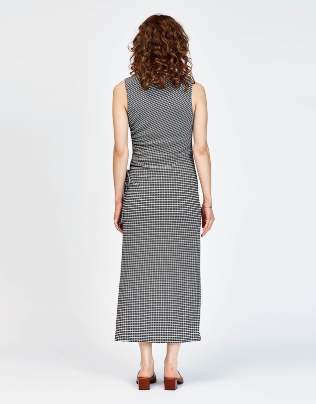 bul - Ebb Dress Black White Check