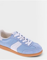 Mia Vita - Ramona II Lace-Up Casual Sneaker - Blue/White