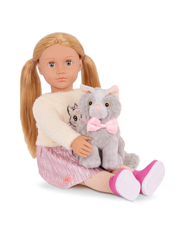 Our Generation - Our Generation Doll with Pet Kitten, Sheela & Sammy